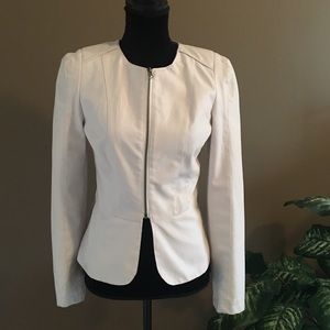 Body Central White Faux Leather.